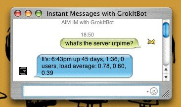 GrokItBot in action